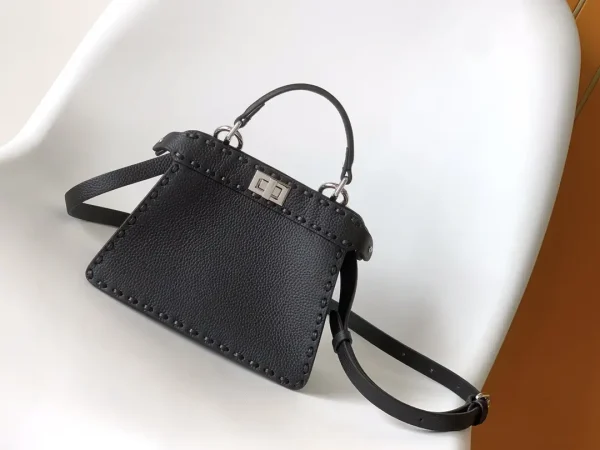 FENDI Peekaboo ISeeU Mini Top Handle Bag image 1
