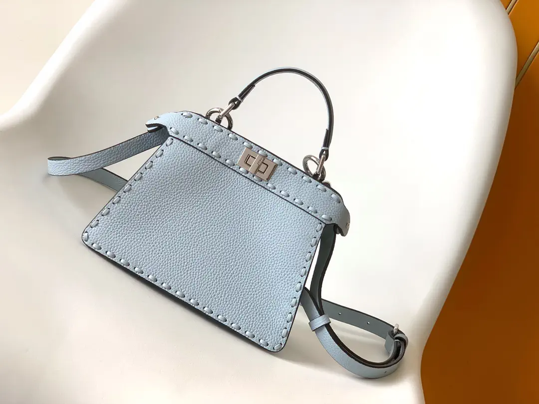 FENDI Peekaboo ISeeU Mini Top Handle Bag image 1