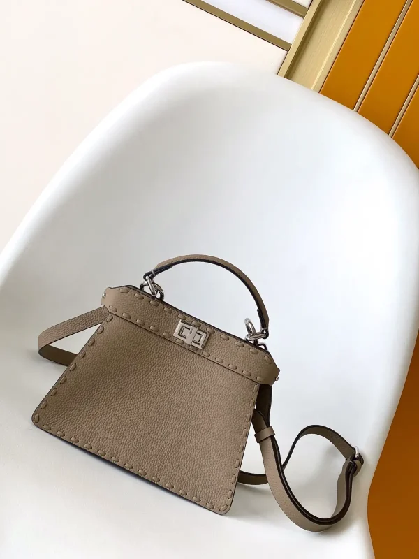 FENDI Peekaboo ISeeU Mini Top Handle Bag image 1