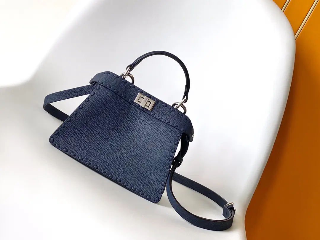 FENDI Peekaboo ISeeU Mini Top Handle Bag image 1