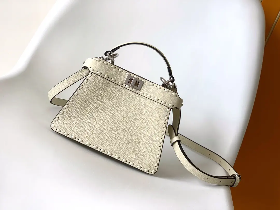 FENDI Peekaboo ISeeU Mini Top Handle Bag image 1