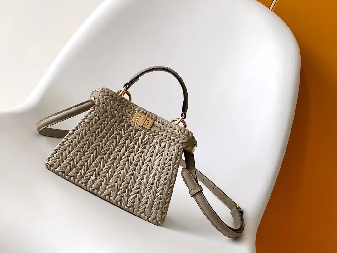 FENDI Peekaboo ISeeU Mini Top Handle Bag image 1