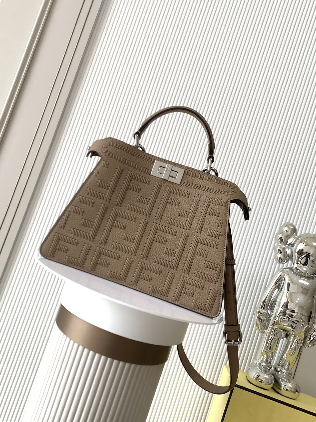 FENDI Peekaboo ISeeU Petite Top Handle Bag image 1