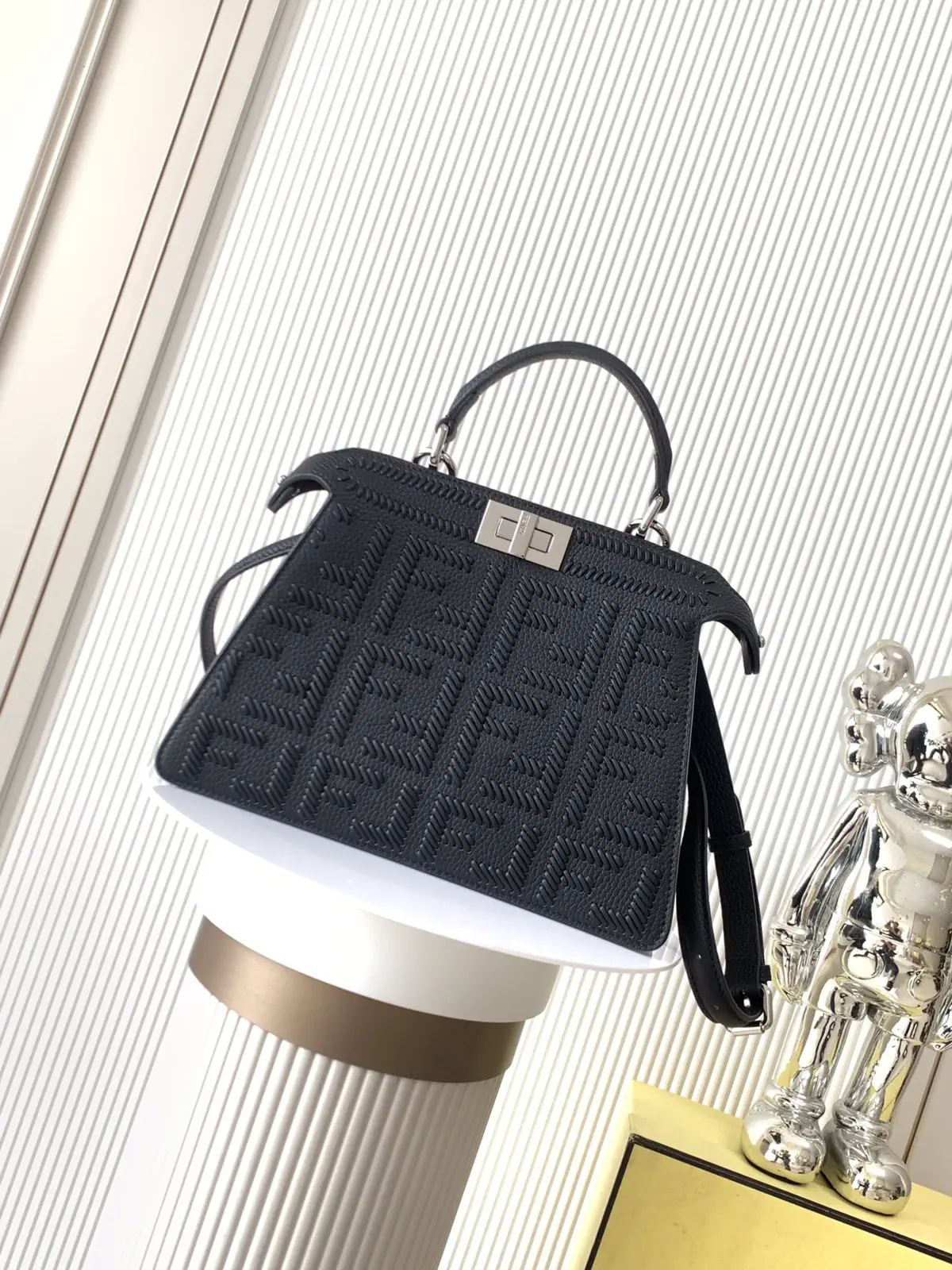 FENDI Peekaboo ISeeU Petite Top Handle Bag image 1