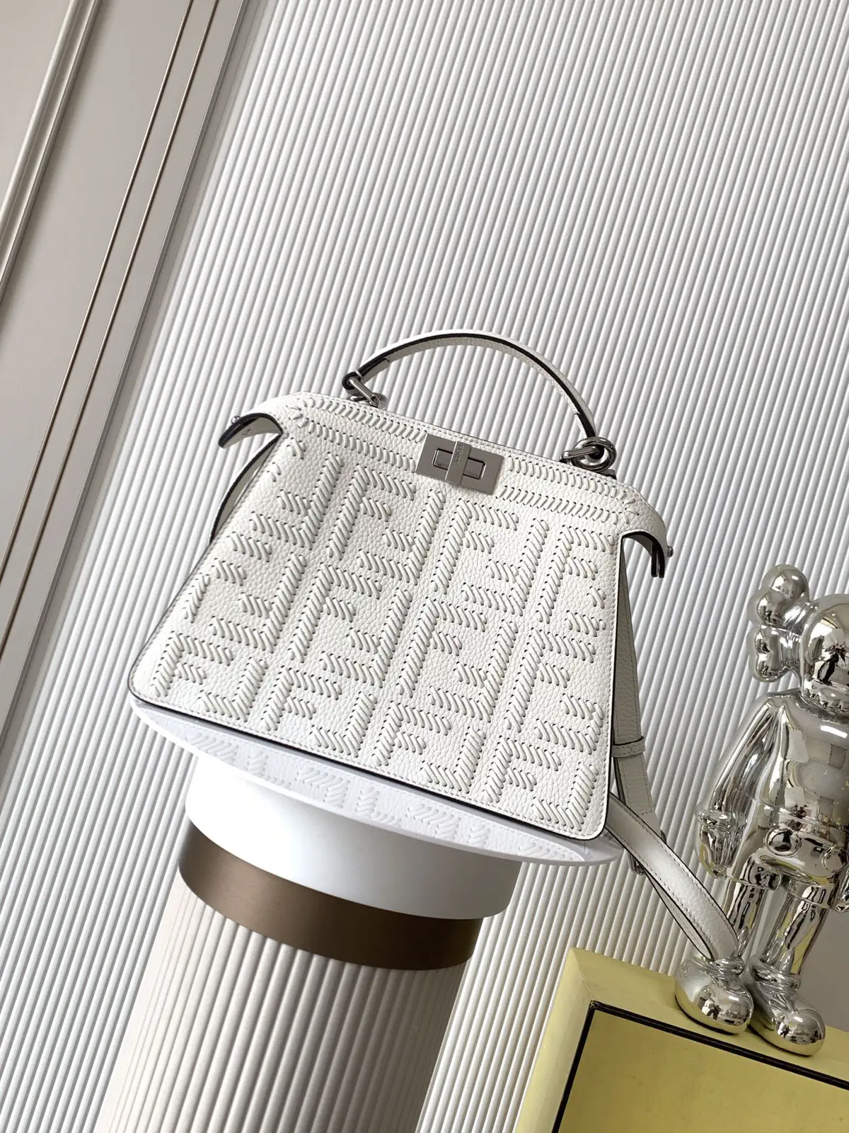 FENDI Peekaboo ISeeU Petite Top Handle Bag image 1