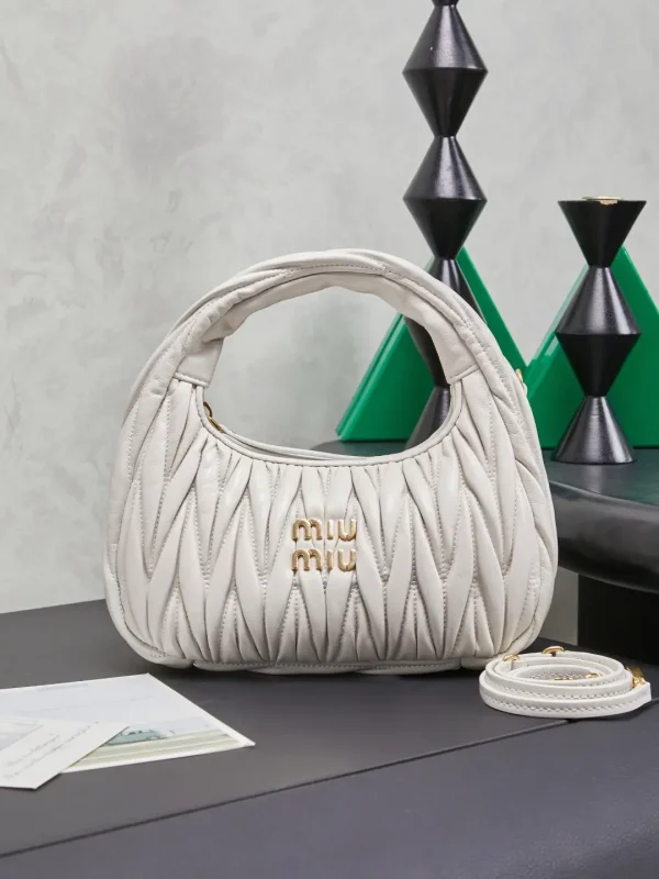 Miu Miu Wander Quilted Hobo Bag image 1