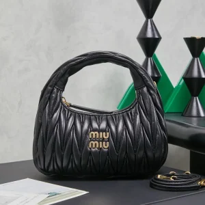 Miu Miu Wander Quilted Top Handle Bag image 1