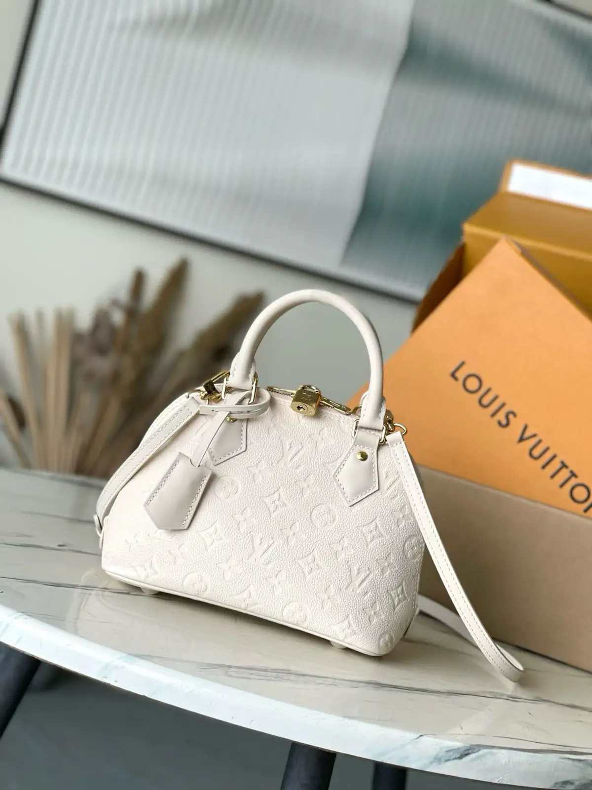 Louis Vuitton Alma BB Monogram Top Handle Bag image 1