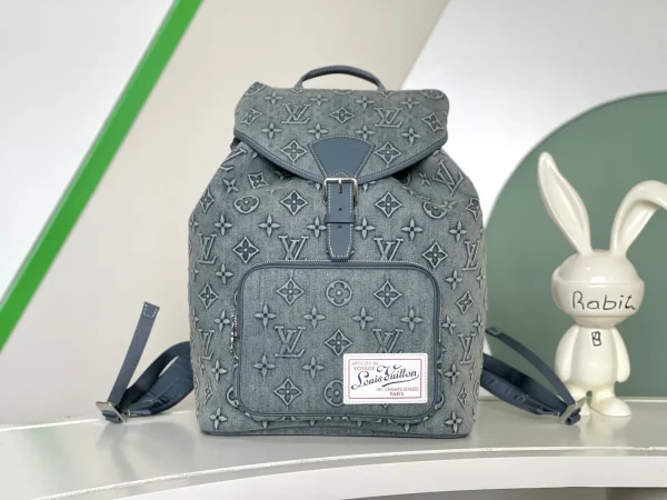 Louis Vuitton Montsouris Monogram Denim Backpack image 1