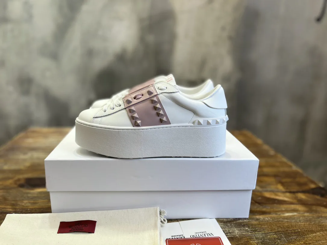 Women's Platform Studded Sneakers image 1