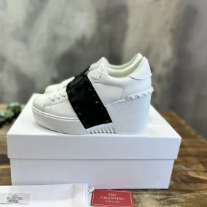 Wedge Platform Sneakers with Studded Strap image 1