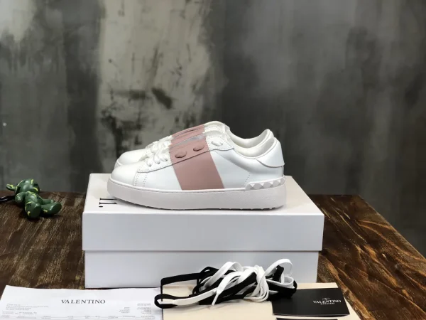 Color Block Rivet Platform Sneakers image 1