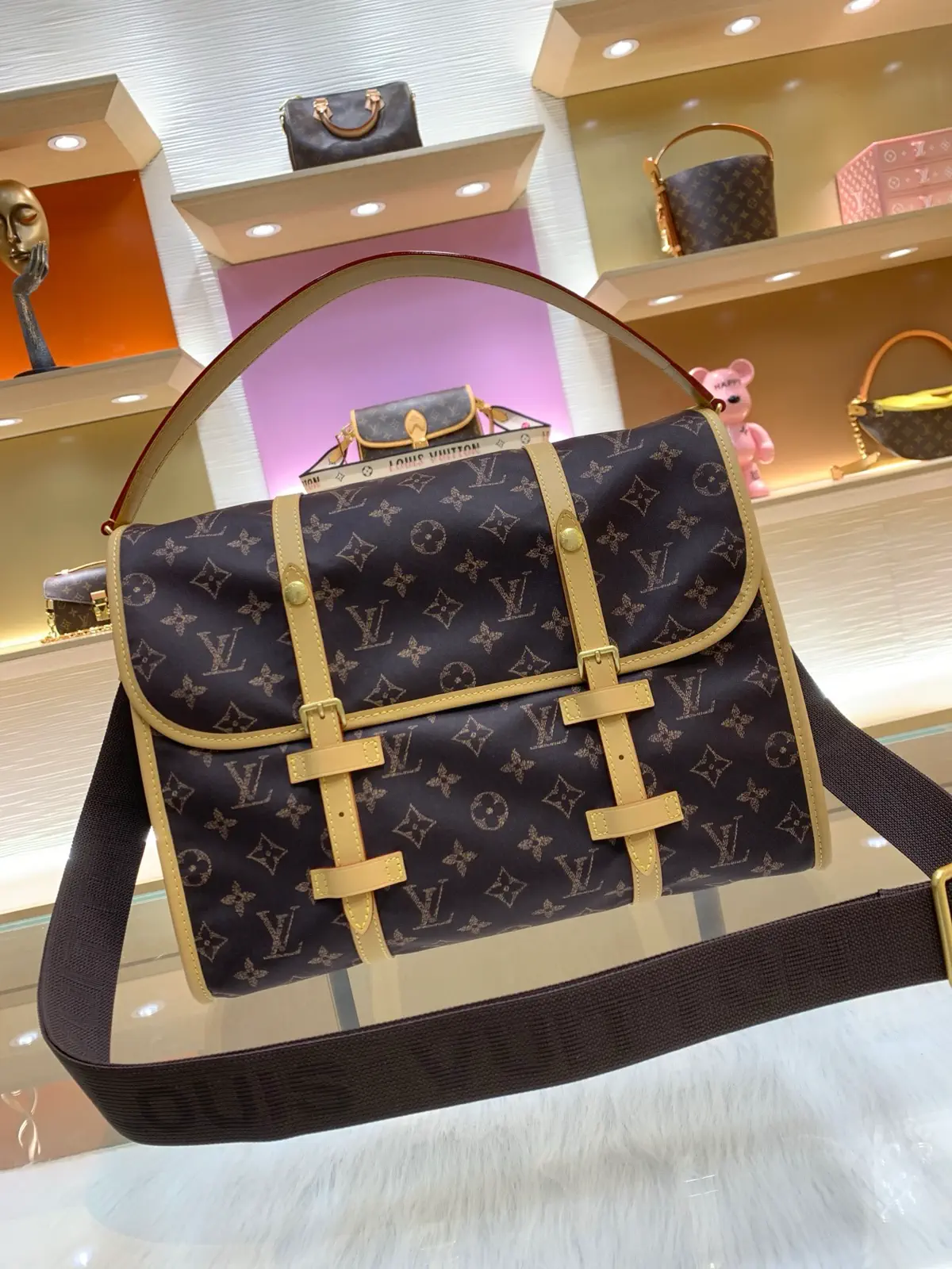 Louis Vuitton Monogram Saumur MM Shoulder Bag image 1