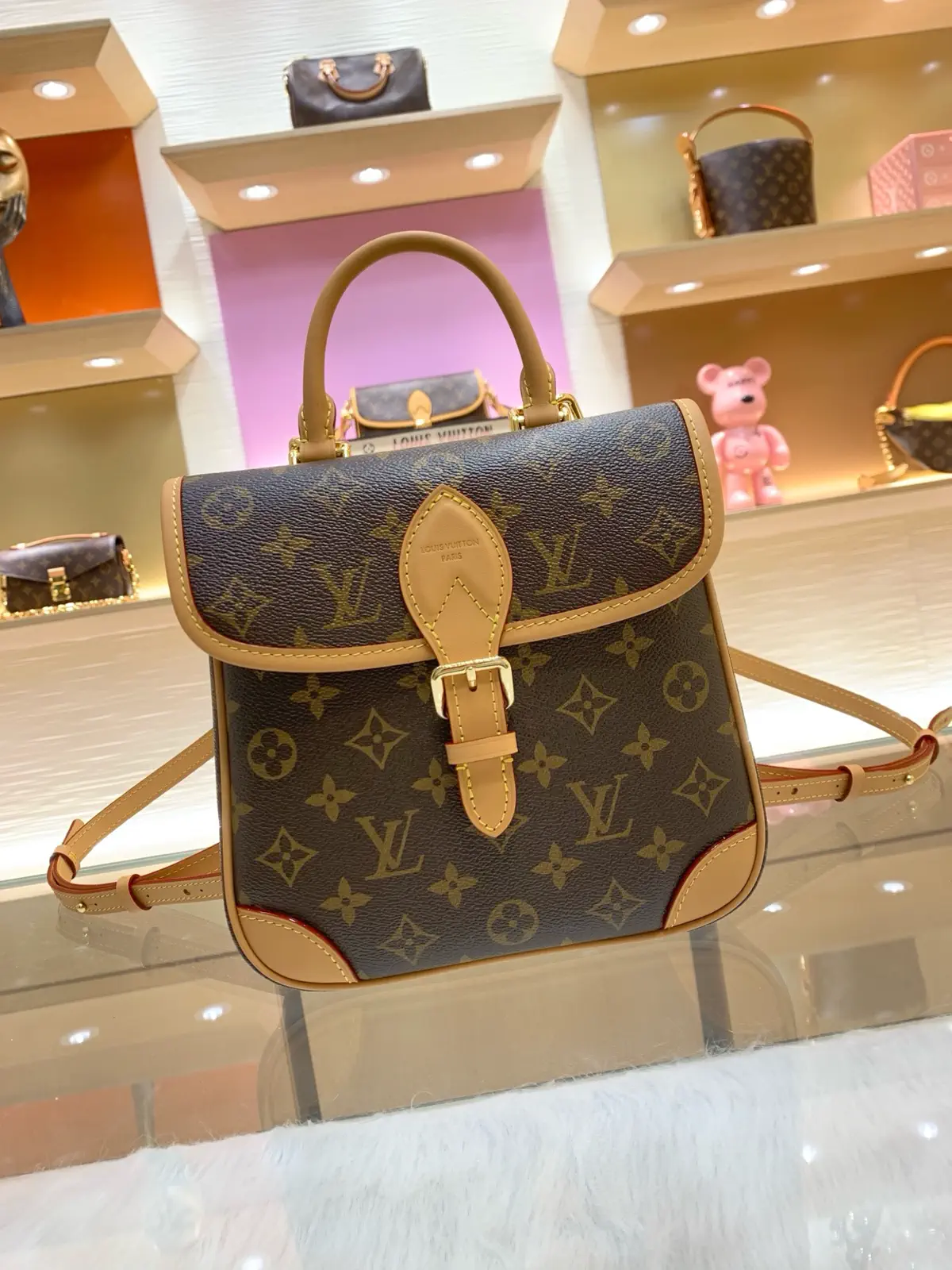 Louis Vuitton Diane Monogram Canvas Backpack image 1