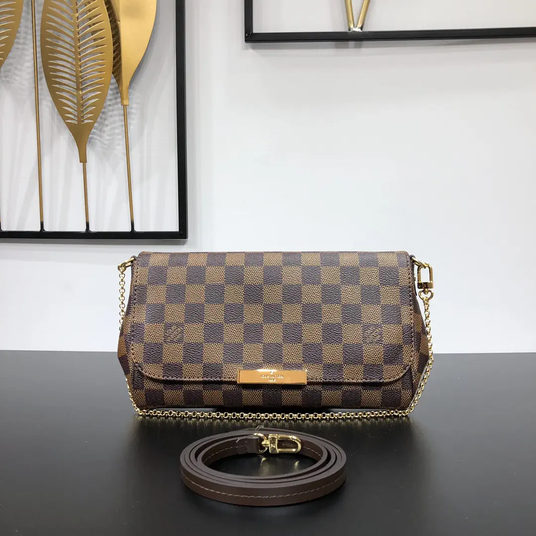 Louis Vuitton Damier Ebene Pochette Favorite Crossbody Bag image 1