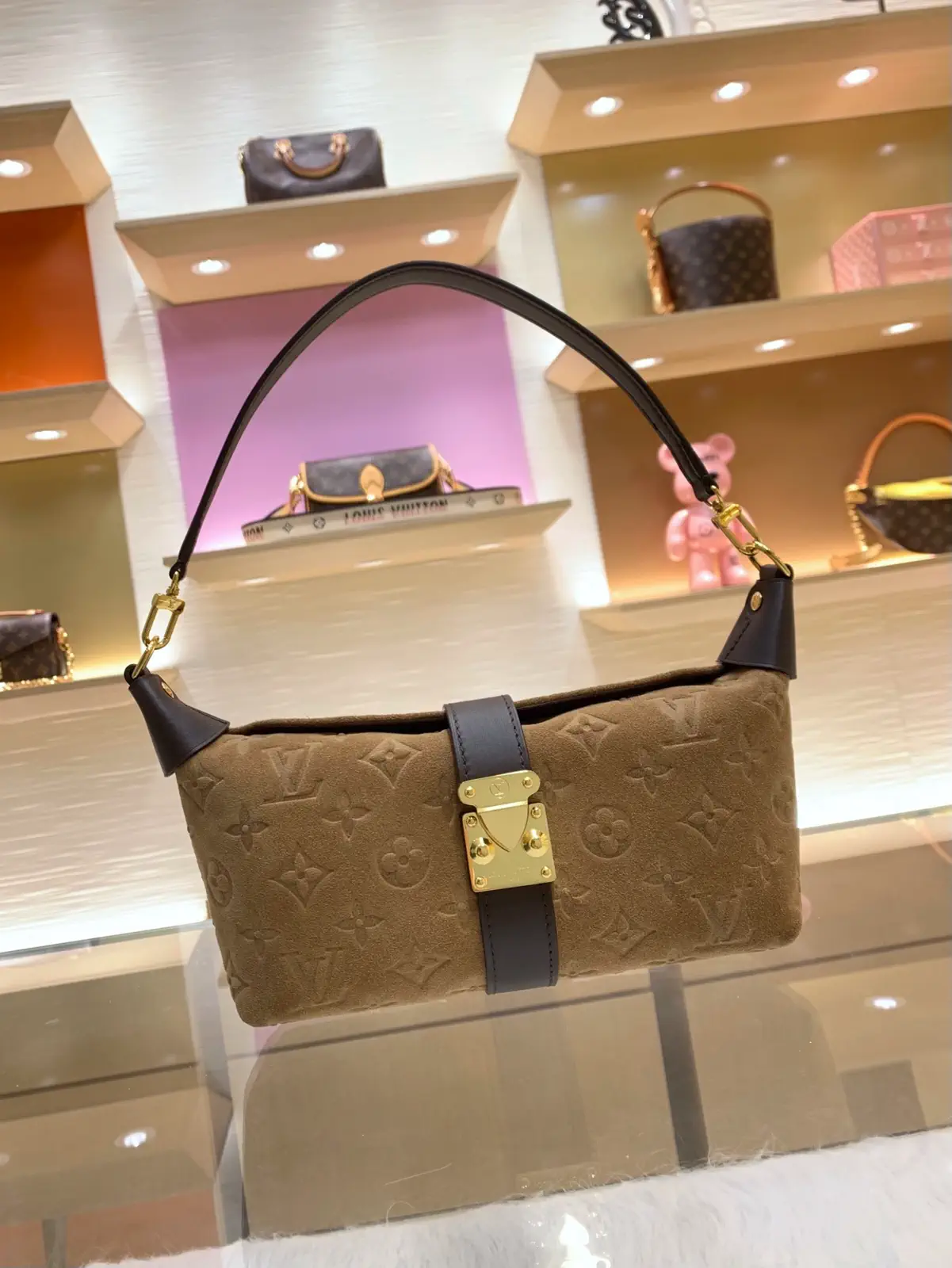 Louis Vuitton Monogram Empreinte Pochette Mia Shoulder Bag image 1
