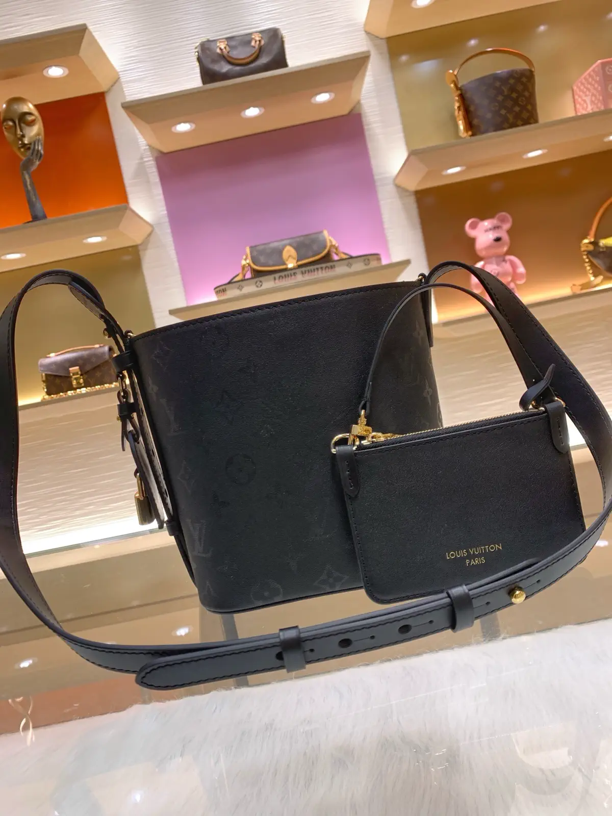 Louis Vuitton All In BB Bucket Bag with Pouch image 1
