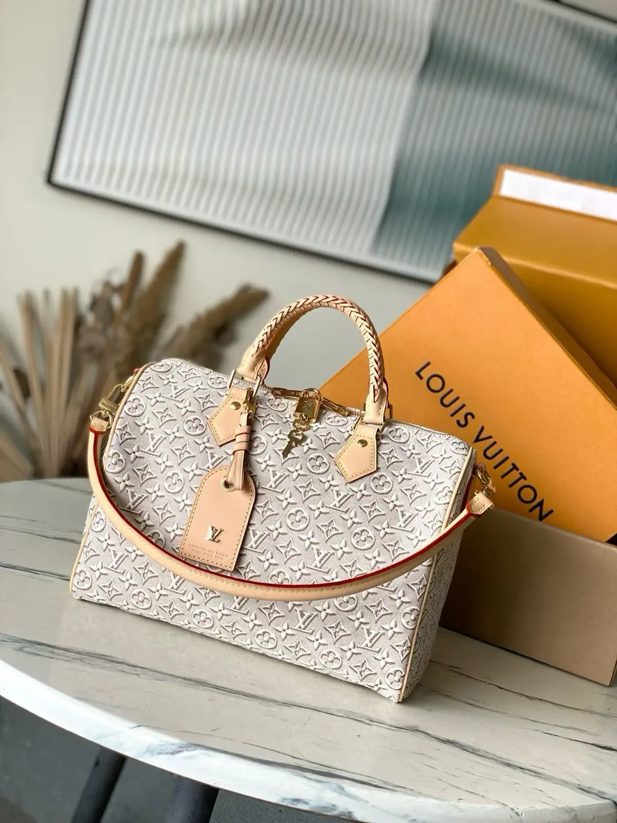 Louis Vuitton Speedy Soft 30 Monogram Top Handle Bag image 1