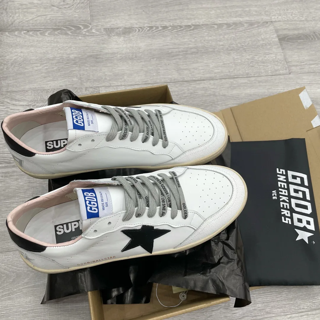 GGDB BALLSTAR Series Leather Sneakers image 1