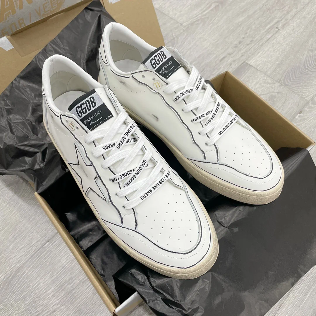 Ballstar Hand-Drawn Graffiti Sneakers image 1