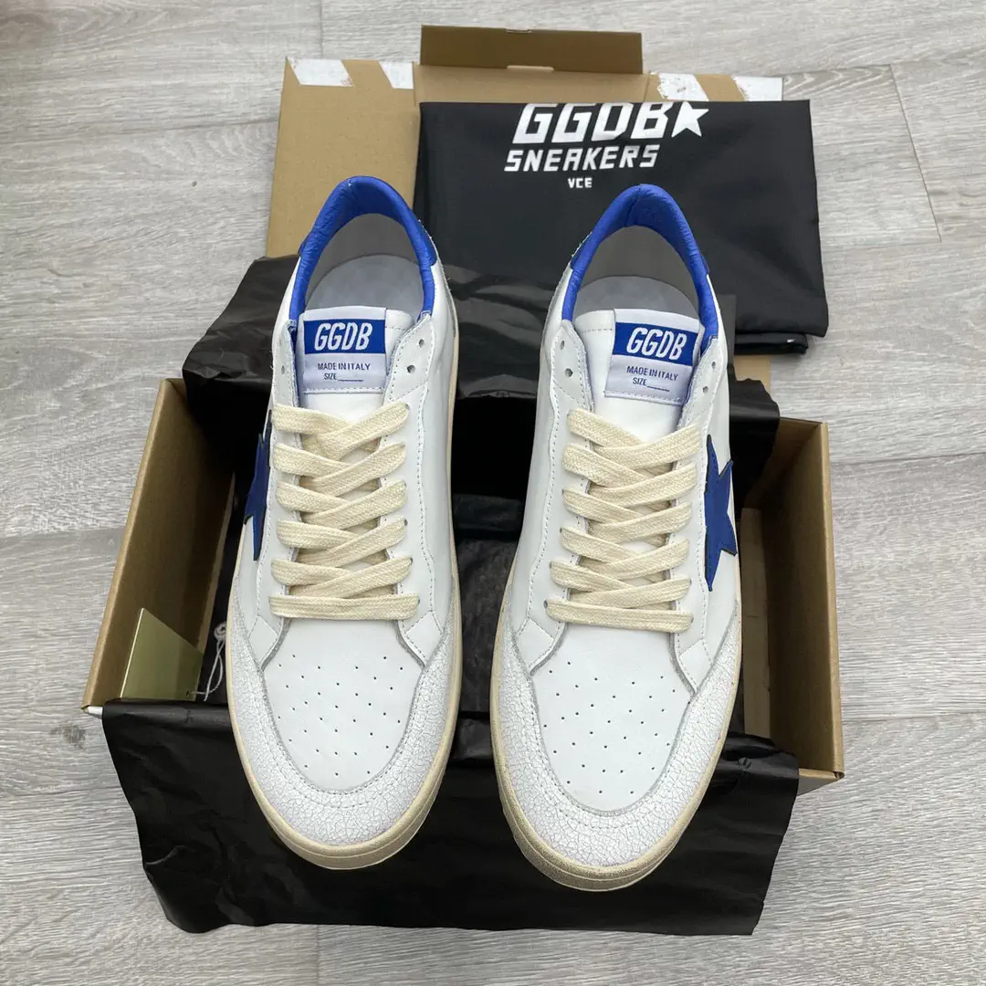 GGDB BALLSTAR Series Leather Sneakers image 1