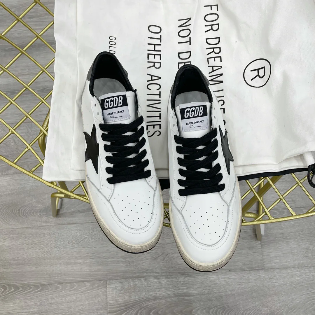GGDB BALLSTAR Series Leather Sneakers image 1