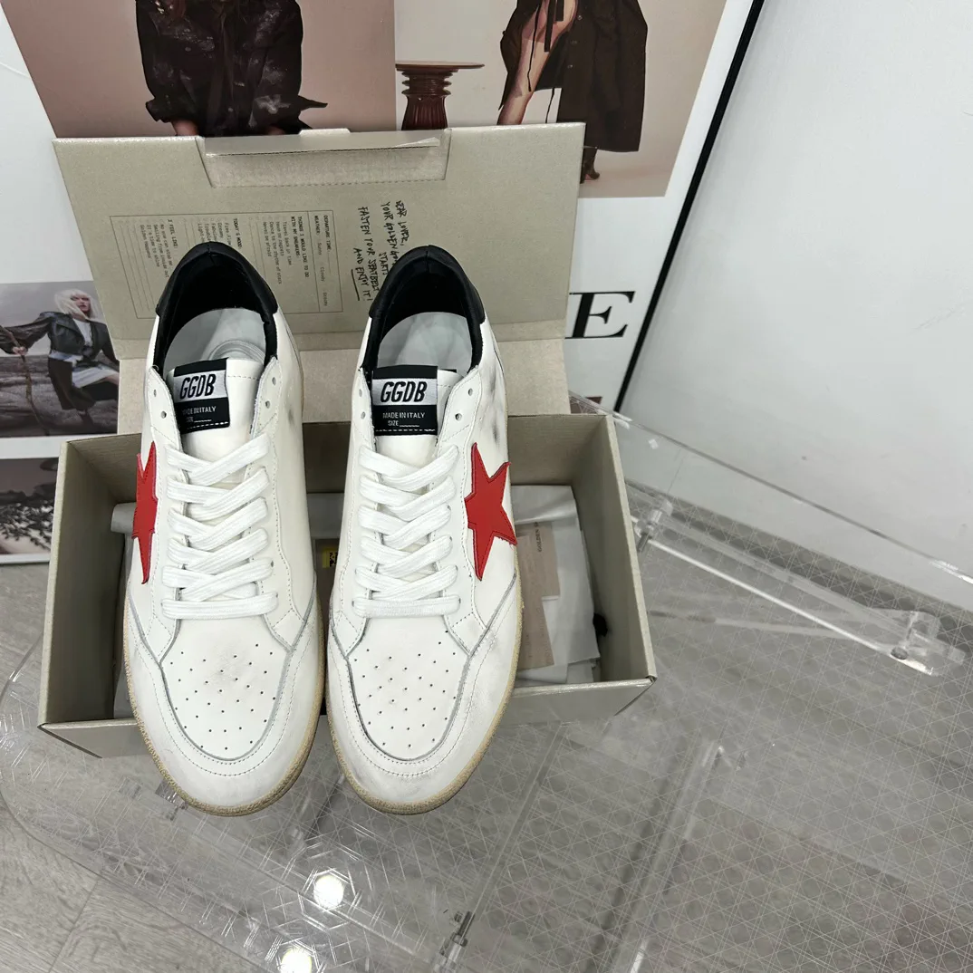 BALLSTAR Series Leather Sneakers image 1