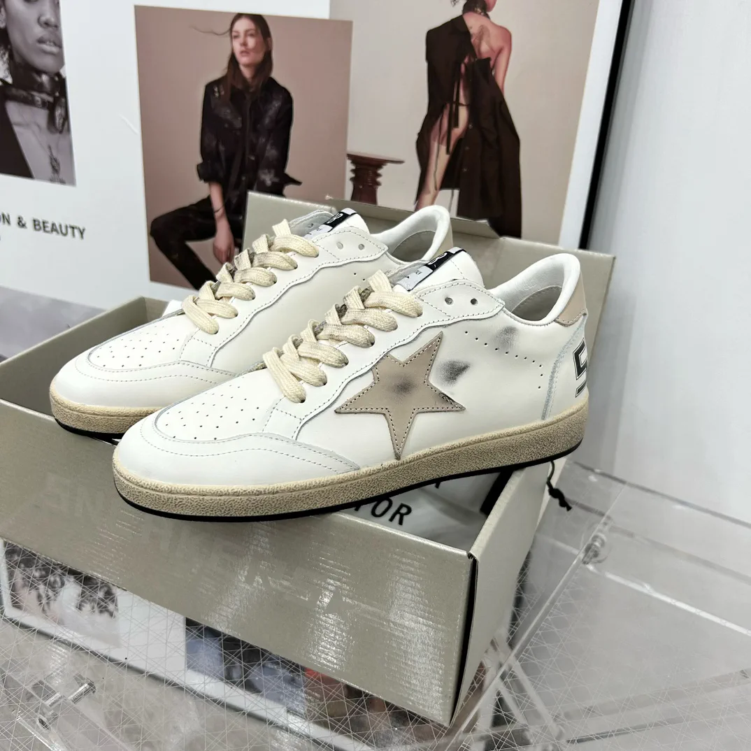 BALLSTAR Series Leather Sneakers image 1