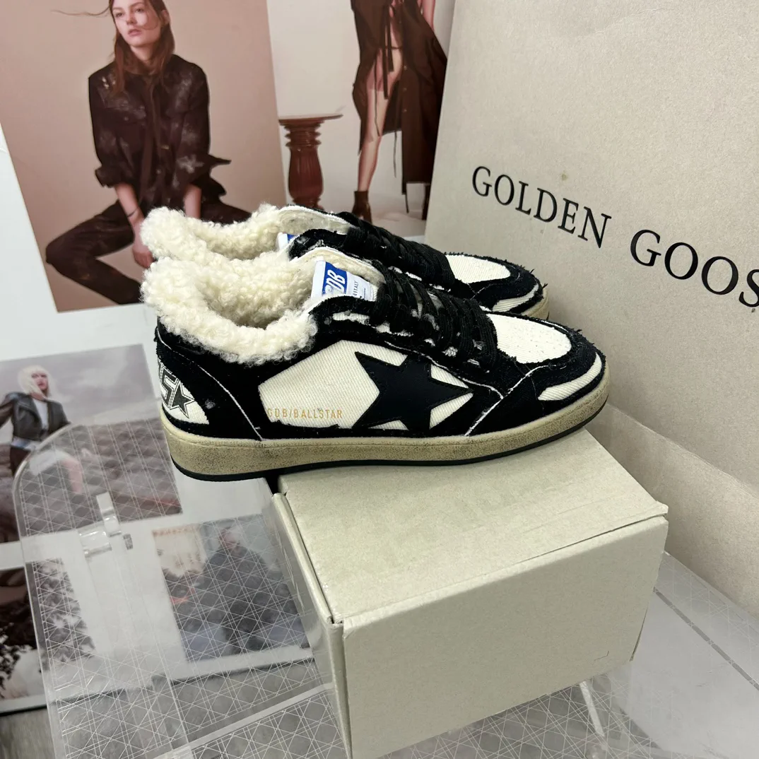 Ball Star Fur-Lined Sneakers image 1