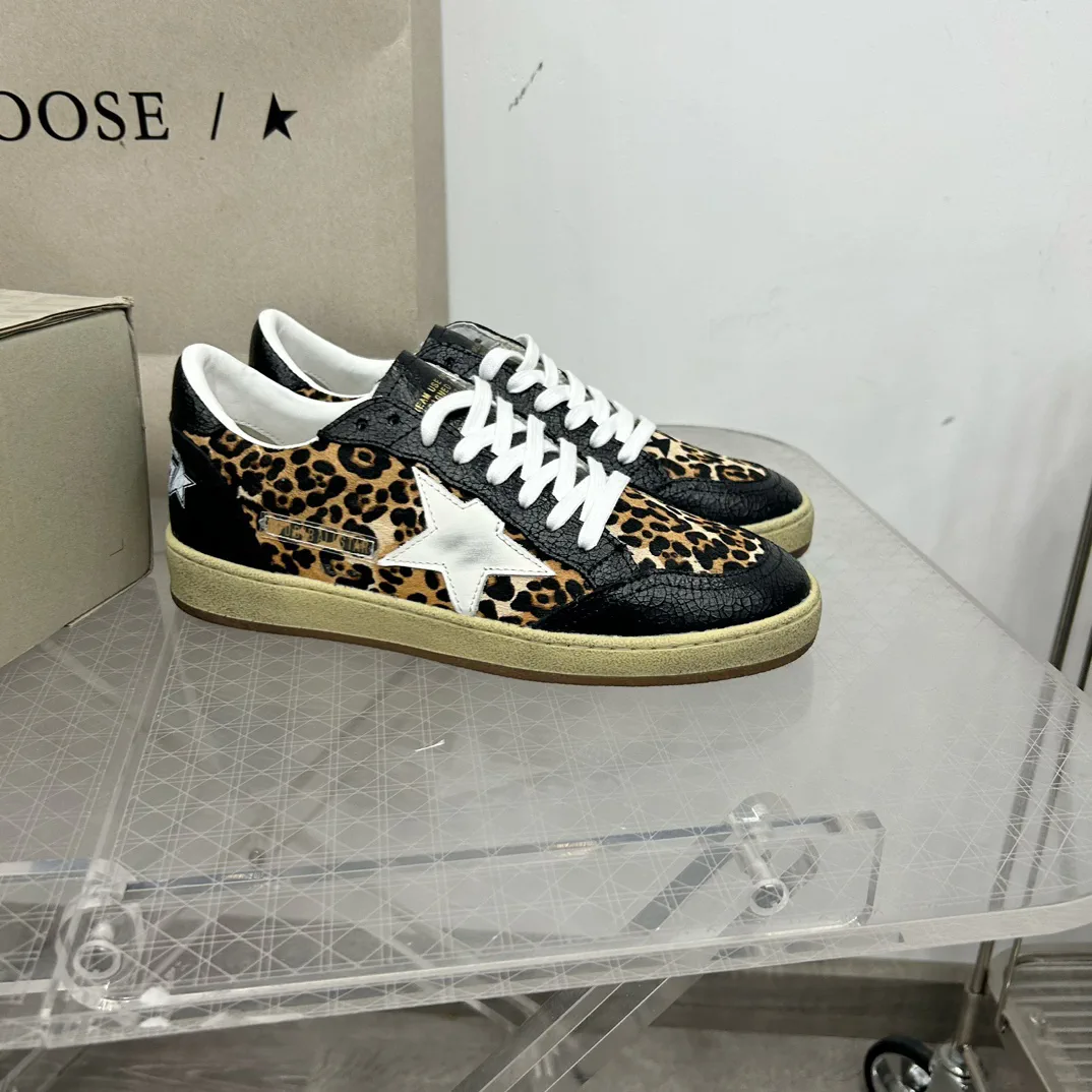 BALLSTAR Series Leopard Print Sneakers image 1