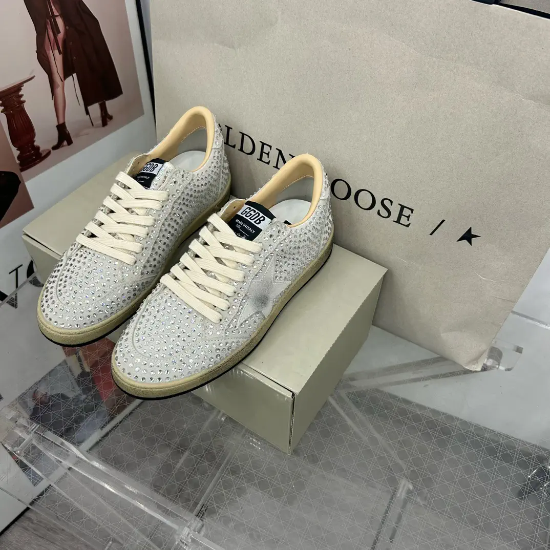 BALLSTAR Rhinestone Low-Top Sneakers image 1