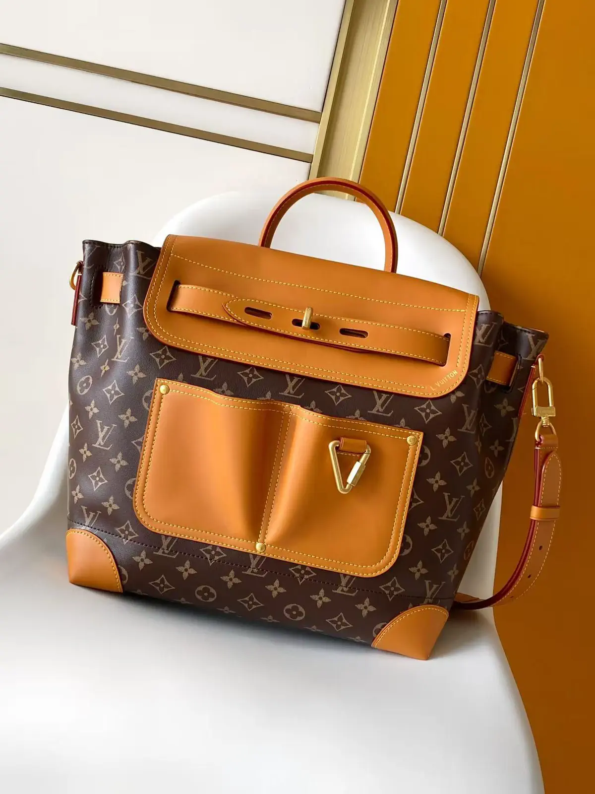 Louis Vuitton Steamer 30 Monogram Top Handle Bag image 1