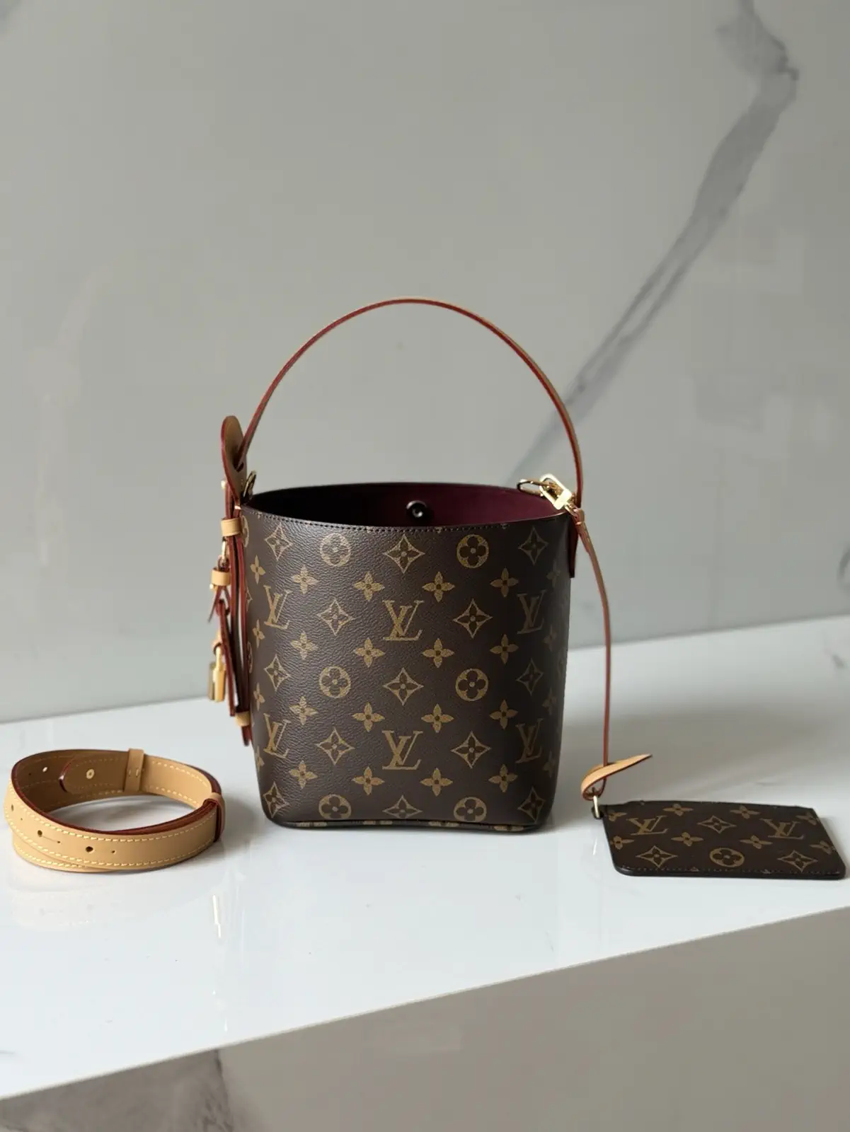Louis Vuitton Monogram All In BB Bucket Bag image 1
