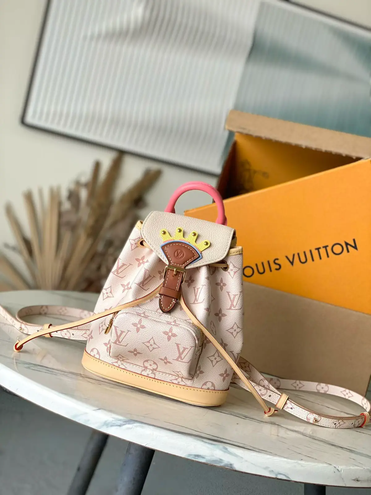 Louis Vuitton Montsouris Mini Monogram Backpack image 1