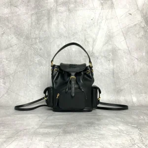 Miu Miu Black Leather Backpack image 1