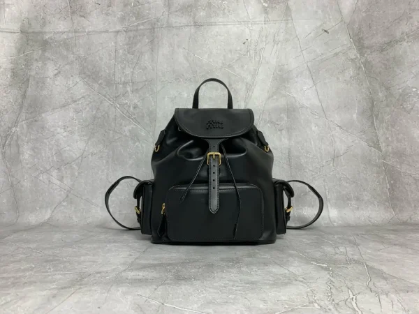 Miu Miu Black Leather Backpack image 1