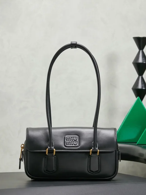 Miu Miu Black Arcadia Shoulder Bag image 1