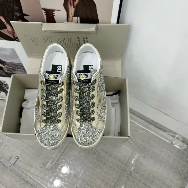 GGDB Super Star Series Glitter Sneakers image 1