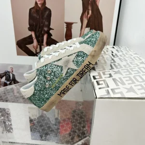 Super Star Printed Edge Series Glitter Sneakers image 1
