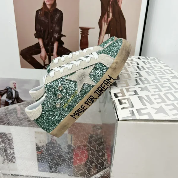 Super Star Printed Edge Series Glitter Sneakers image 1