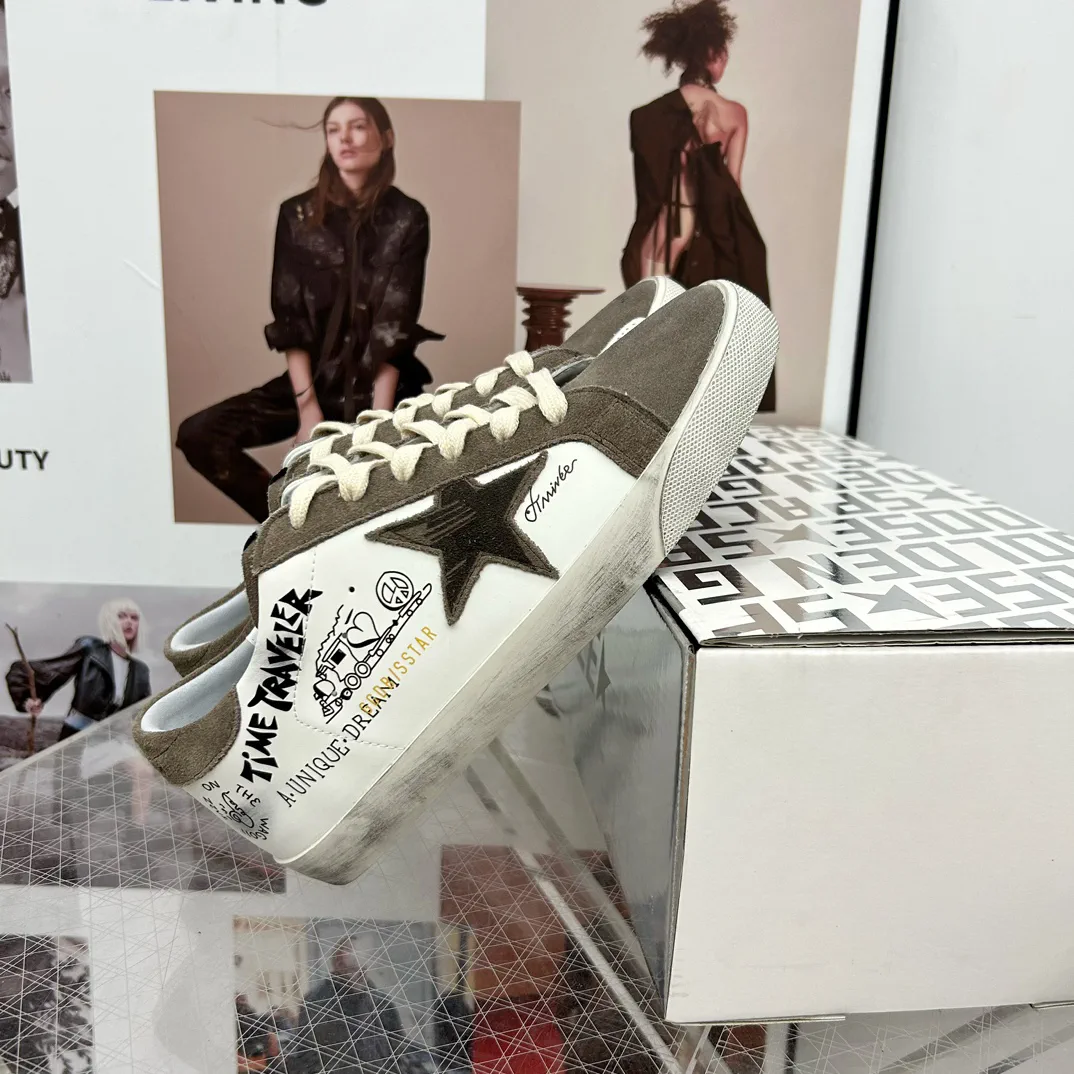 SUPER STAR Graffiti Series Low-Top Sneakers image 1