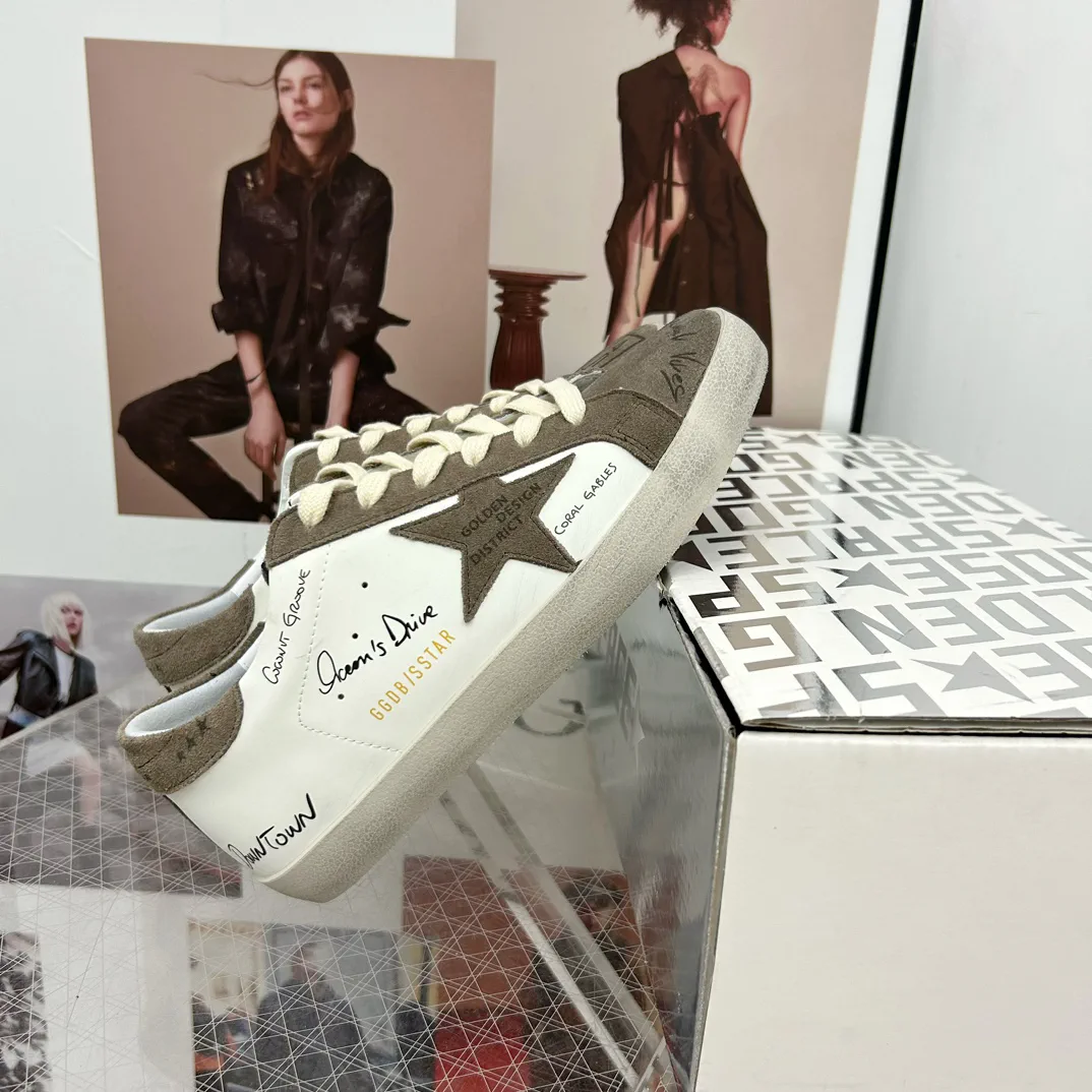 GGDB SUPER STAR Graffiti Series Sneakers image 1