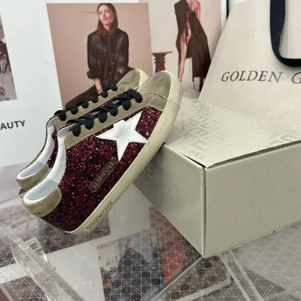 SUPER STAR Series Glitter Low-Top Sneakers image 1