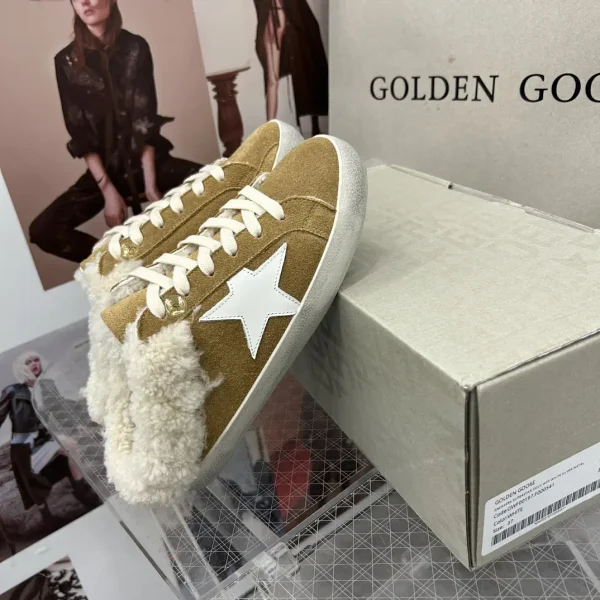 Super Star Fur Lined Low Top Sneakers image 1