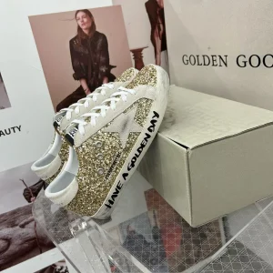 SUPER STAR Printed Edge Series Glitter Sneakers image 1