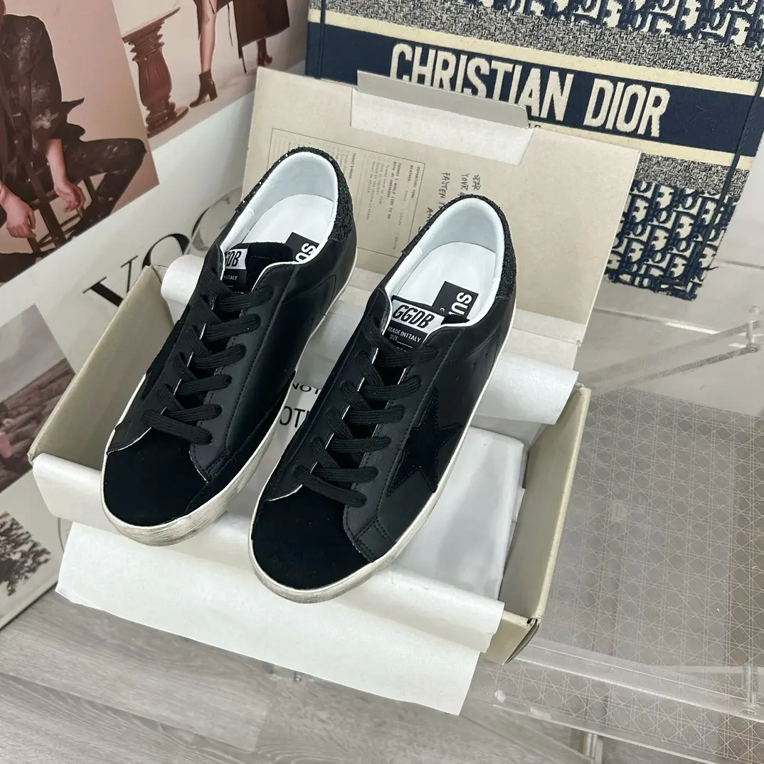 GGDB SUPER STAR Series Black Sneakers image 1