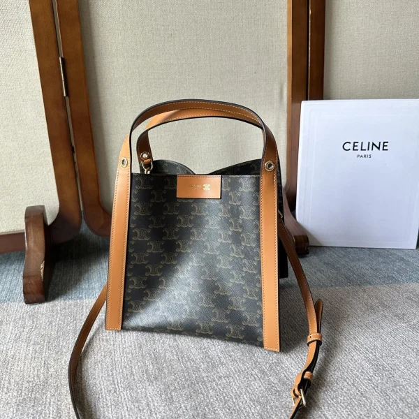 CELINE Monogram CUBO Bucket Bag image 1