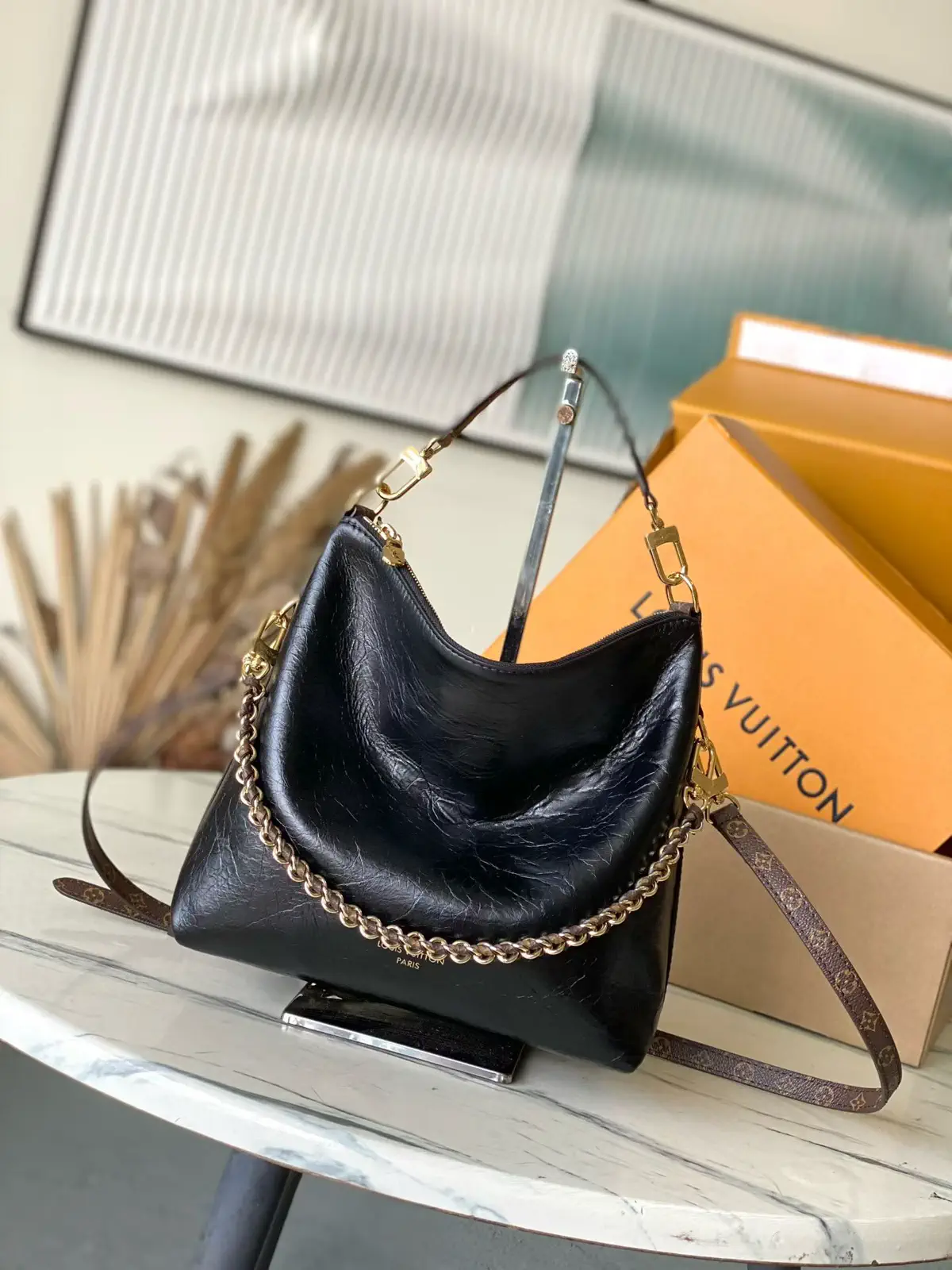 Louis Vuitton Multipass Black Bag with Chain Detail image 1
