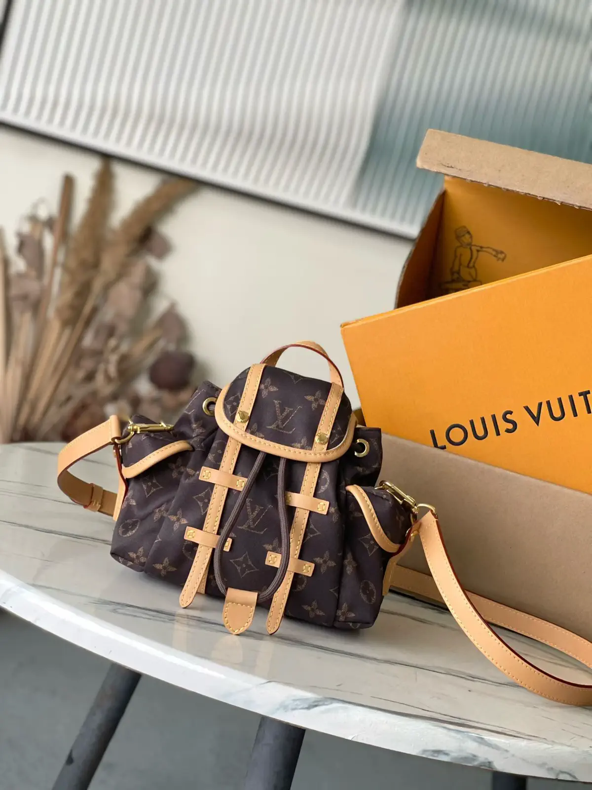 Louis Vuitton Monogram Nano Christopher East West Crossbody Bag image 1
