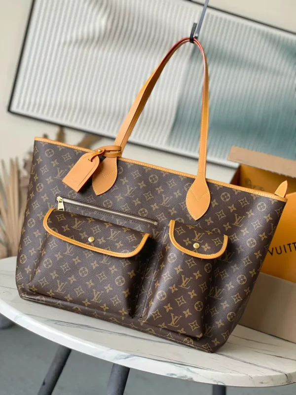 Louis Vuitton Monogram Neverfull Cargo Tote Bag image 1